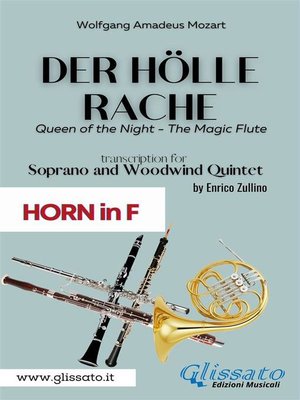 cover image of Der Holle Rache--Soprano and Woodwind Quintet (French Horn in F)